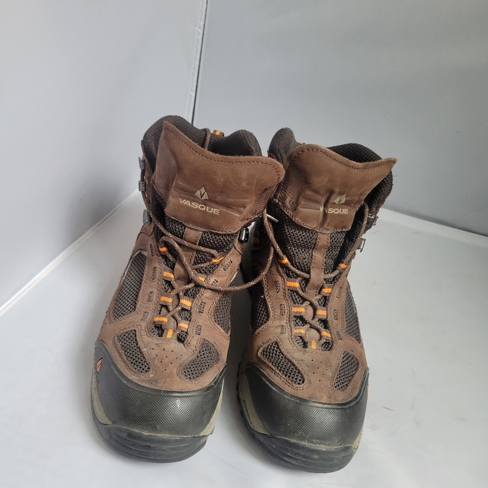 Vasque Breeze 2.0 Mid GTX Hiking Boots Shoes Mens Size 11 M Brown Leather 7482 - Picture 2 of 3